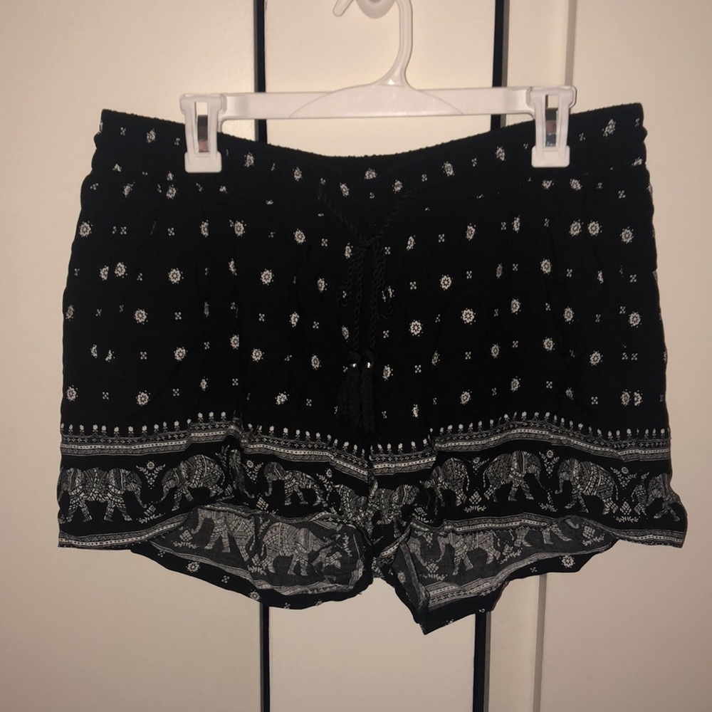 Old Navy Tribal Elephant Print Shorts